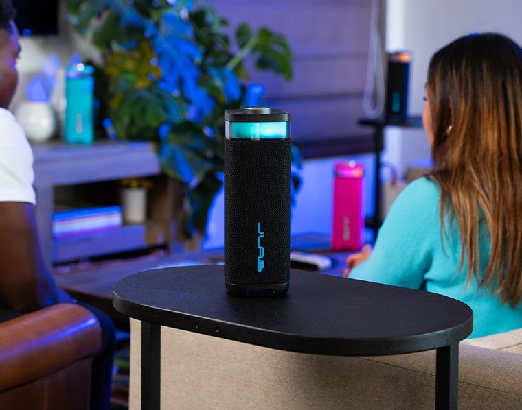 JLab Party Series portable Bluetooth speaker outdoors