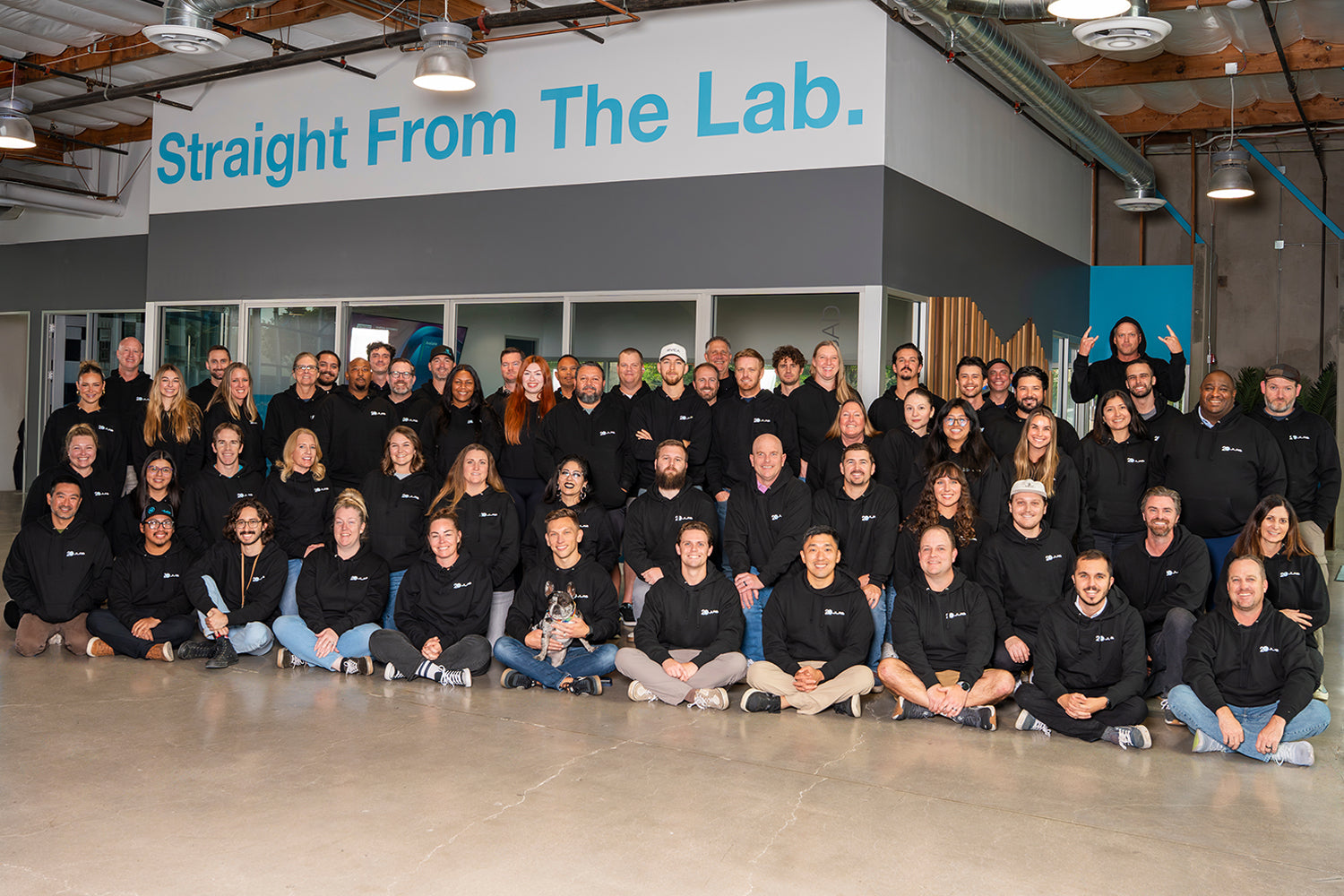 The JLab team at the company office in 2026